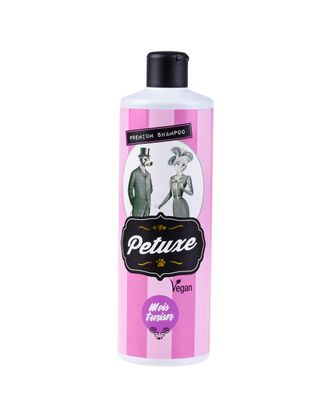 Petuxe Moisturiser Shampoo - wegański szampon nawilżający do suchej i zniszczonej sierści psów i kotów oraz ras długowłosych - 200ml