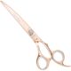 Geib Crystal Gold Scissors 7,5" Curve - profesjonalne nożyczki groomerskie z japońskiej stali nierdzewnej, gięte