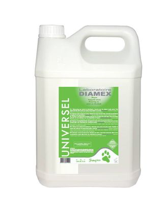 Diamex Universel Chevrefeuille - szampon z wiciokrzewem miodowym,  do krótkiej sierści,  koncentrat 1:8 - 5L