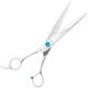 Geib Super Gator Left Curved Scissors 8,5" - nożyczki groomerskie gięte, ze stali potrójnie hartowanej, leworęczne