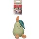 Flamingo Citri Pear Toy - zabawka z piszczałką dla psa, gruszka do gryzienia i przytulania