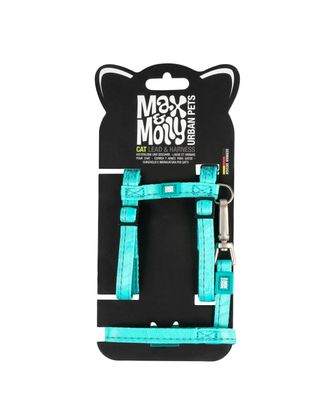 Max&Molly Cat Lead & Harness Set Matrix 2.0 - zestaw szelki i smycz dla kota, z neoprenową podszewką
