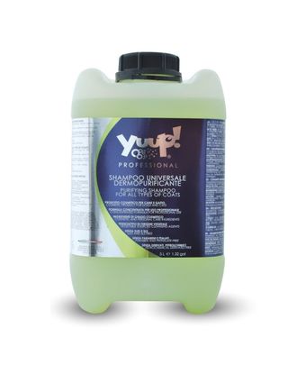 Yuup! Professional Purifying Shampoo - uniwersalny szampon oczyszczający do każdego typu szaty, koncentrat 1:20 - Pojemność: 5L