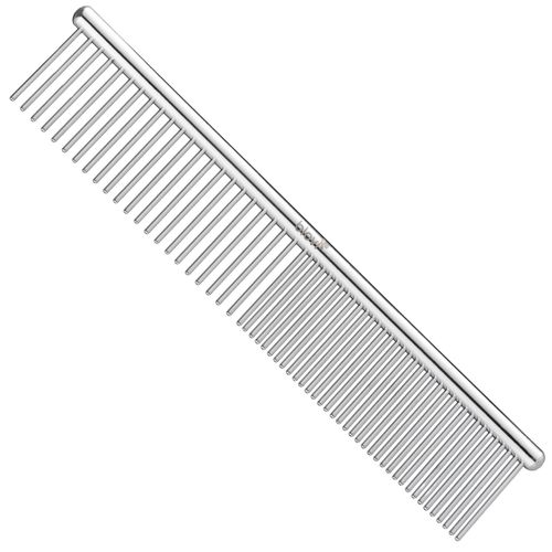 Blovi Basic Comb 15cm - metalowy grzebień dla psa, mieszany rozstaw pinów (50:50)
