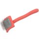 Chris Christensen Baby G Tiny Coral Slicker Brush - mała szczotka pudlówka z długimi igłami, koralowa