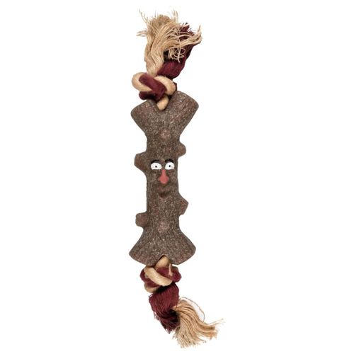 Flamingo Woody Branch&Rope 29cm - zabawka dla psa