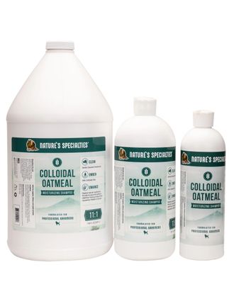 Nature's Specialties Colloidal Oatmeal Shampoo - nawilżający szampon dla psa i kota, z owsem koloidalnym, koncentrat 1:11