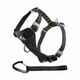 Kurgo Enhanced Strength Tru-Fit Smart Harness Black - szelki samochodowe dla psa, czarne