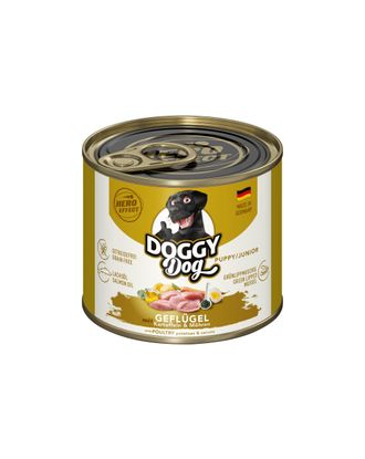 Doggy Dog Poultry Puppy/Junior - bezzbożowa mokra karma dla szczeniaka, z drobiem - 200g