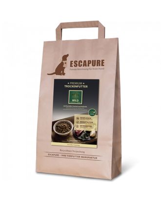 Escapure Premium Senior Wild 1,5kg - wysokiej jakości karma dla psa seniora, dziczyzna wypiekana w piecu