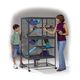 MidWest Ferret Nation Double Unit - Large Ferret Cage, 14.3x2.5cm Wire Spacing