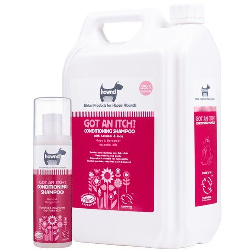 Hownd Got An Itch? Conditioning Shampoo - szampon dla psa i kota do skóry suchej i swędzącej, koncentrat 1:25