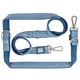 Max&Molly Multi Function Leash Matrix 2.0 Ocean - przepinana smycz dla psa, odblaskowa, niebieska