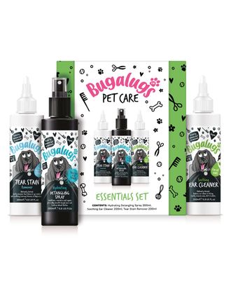 Bugalugs Essentials Gift Set - zestaw kosmetyków pielęgnacyjnych dla psa