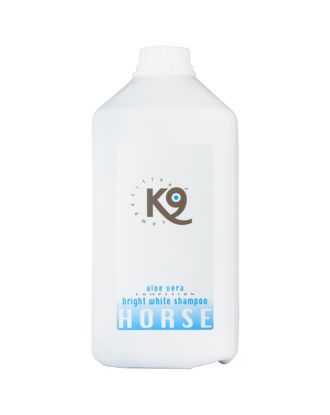 K9 Horse Bright White Shampoo - wybielający szampon dla koni do sierści białej i jasnej, koncentrat 1:10