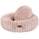 Biglo Cobe Donut Pink - Soft, Fluffy and Anti-stress Donut Dog Bed