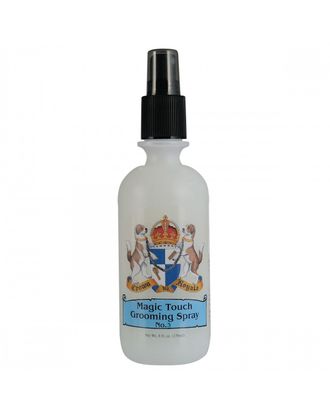 Crown Royale Magic Touch Formula 3 RTU - spray antystatyczny i nabłyszczający do gęstej i obfitej sierści psa - 236ml