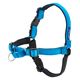PetSafe Easy Walk Deluxe Harness Ocean Blue - miękkie szelki i smycz dla psa, czarno-niebieskie
