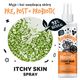 Bugalugs Pre, Post + Probiotic Itchy Skin Spray for Cats 200ml - Probiotic Spray, Relieving Itches and Supporting Cat's Skin Microbiome