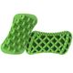Pet+Me Soft Silicone Brush Green - szczotka silikonowa dla małych psów i kotów z długą, gęstą sierścią i miękkim podszerstkiem