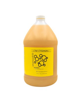 Chris Christensen Smart Wash 50 Deshed Shampoo - szampon ułatwiający usuwanie podszerstka, koncentrat 1:50 - 3,8L