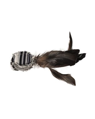 Flamingo Cat Pirin Ball 16cm - stylowa piłeczka dla kota z piórkami i kocimiętką