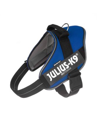 Julius K9 IDC Powair Harness Blue - lekkie i oddychające szelki dla psa, niebieskie