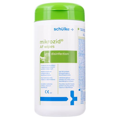 Schulke Mikrozid AF Wipes 150szt. - chusteczki do szybkiej dezynfekcji powierzchni 14x18cm