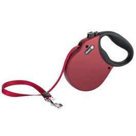Alcott Expedition Einziehbare Hundeleine – Größe S/M, Schwarz, Bis 61 M, Reflektierend
