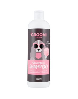 Groomi Candyfloss Shampoo 500 ml - delikatny szampon dla psa, o zmysłowym zapachu Ylang Ylang i orchidei