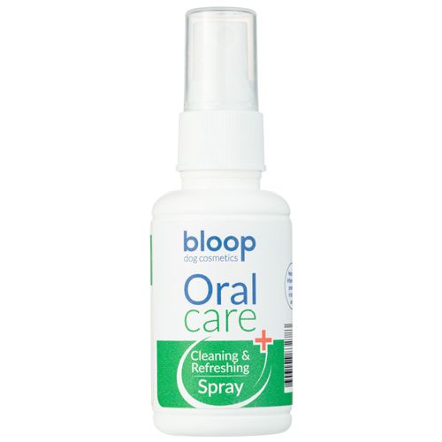 Bloop Oral Care Spray 50ml - spray do usuwania kamienia nazębnego, osadu i nieprzyjemnego zapachu z pyska u psa i kota