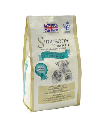 Simpsons Premium Adult Sensitive Lamb & Potato - karma dla psów wrażliwych, jagnięcina i ziemniaki