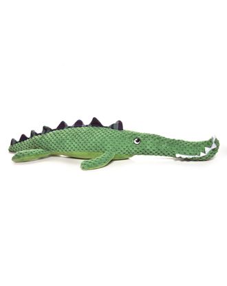 Record Green Alligatore 50cm - zabawka dla psa, pluszowy aligator z piszczałką