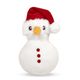 Dashi Xmas Plush Snow 17cm - świąteczna zabawka dla psa, pluszowy bałwanek z piszczałką
