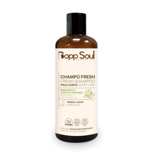 Bopp Soul Fresh Shampoo 300ml - szampon do krótkiej sierści psa i kota