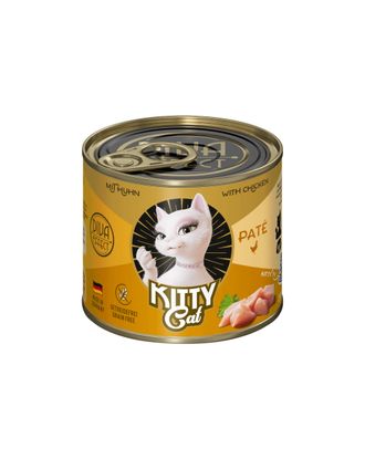 Kitty Cat Chicken Pate - bezzbożowa mokra karma, pasztet dla kota, z kurczakiem - 200g