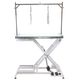 Blovi Luminous 120x65cm - Height Adjustment Grooming Table with Glass, LED Illuminated Top