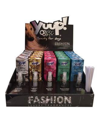 Yupp! Fashion Perfumes 20x50ml - zestaw ekskluzywnych perfum, z ekspozytorem do dalszej odsprzedaży