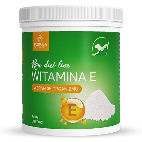 Pokusa Raw Diet Line Witamina E 300g - witamina E dla psa i kota, proszek