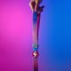 Dashi Lumix Haze Leash 120cm - Urban Tape Dog Leash, Pink-Purple