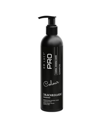 Dr Lucy Black/Silver Coat Shampoo - szampon intensyfikujący czarny i ciemny kolor szaty, koncentrat 1:4 - 250ml