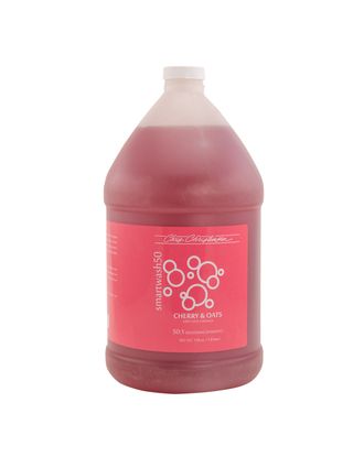 Chris Christensen Smart Wash Cherry & Oats Shampoo - szampon głęboko oczyszczający dla psów i kotów, o zapachu owsianki z wiśniami, koncentrat 1:50 - 3,8L
