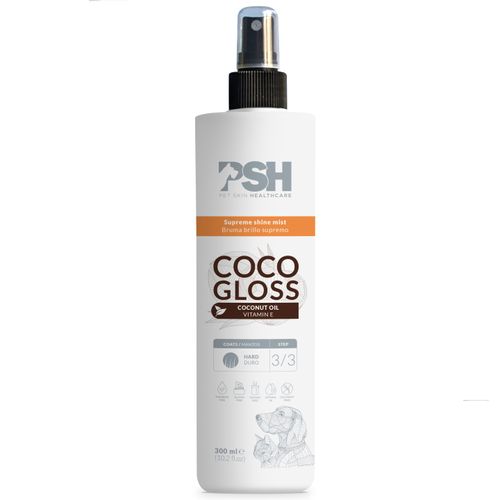 PSH Daily Beauty Coco Gloss Mist 300ml - lekka odżywka bez spłukiwania do twardej i szorstkiej sierści sierści psa i kota