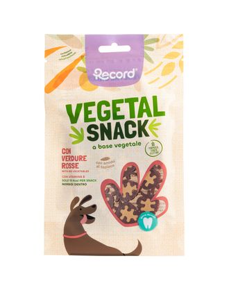 Record Vegetal Snack with Red Vegetables 75g - wege przysmaki dla psa, niskokaloryczne, czerwone warzywa