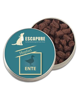 Escapure Hupferl Ente 50g - naturalne przysmaki dla psa, kaczka