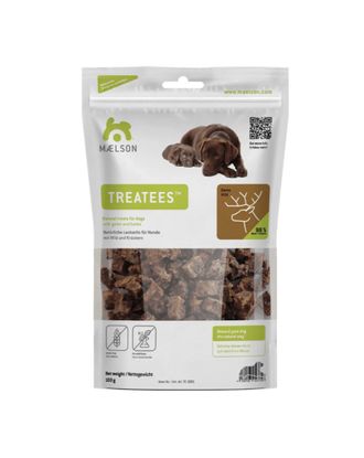 Maelson Treatees Game 100g - naturalne przysmaki dla psa, mięsne kąski z dziczyzny