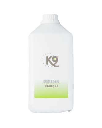 K9 Whiteness Shampoo - aloesowy szampon dla białej  i jasnej sierści, koncentrat 1:10 - 2,7L