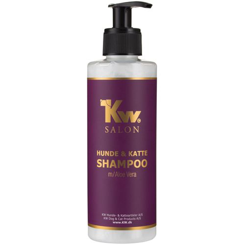 KW Salon Aloe Vera Shampoo 300ml - aloesowy szampon dla psa i kota, koncentrat 1:3
