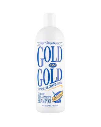 Chris Christensen Gold On Gold Shampoo - szampon koloryzujący do złotej sierści psów - 473ml
