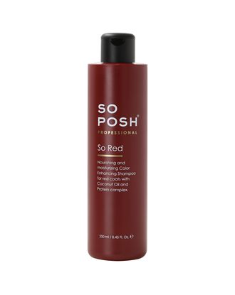 So PosH So Red Shampoo - profesjonalny szampon podkreślający rudy kolor sierści - 250ml